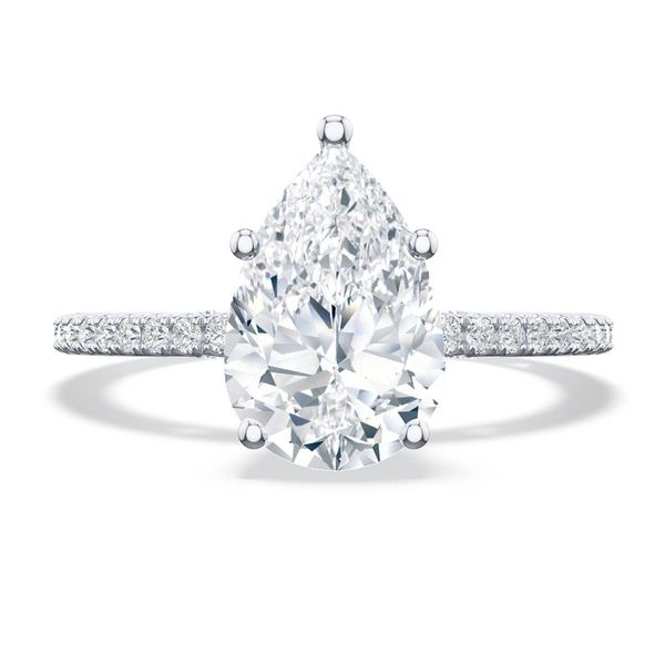 Pear Solitaire Engagement Ring Sather's Leading Jewelers Fort Collins, CO