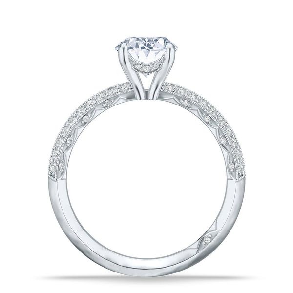 Oval Solitaire Engagement Ring Image 3 Baxter's Fine Jewelry Warwick, RI
