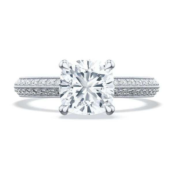 Cushion Solitaire Engagement Ring Sather's Leading Jewelers Fort Collins, CO