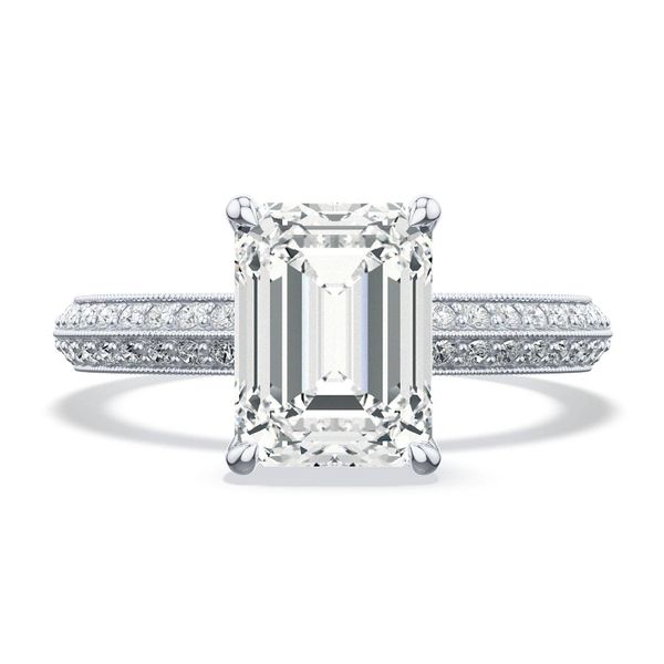 Emerald Solitaire Engagement Ring Comstock Jewelers Edmonds, WA