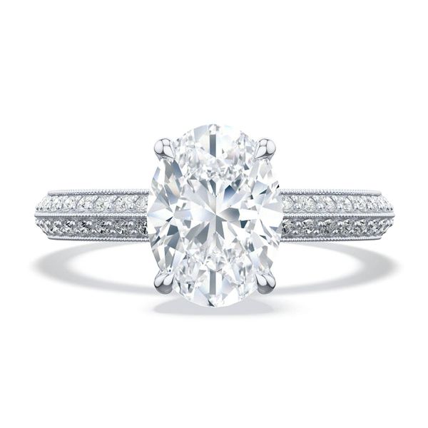 Oval Solitaire Engagement Ring The Diamond Ring Co San Jose, CA