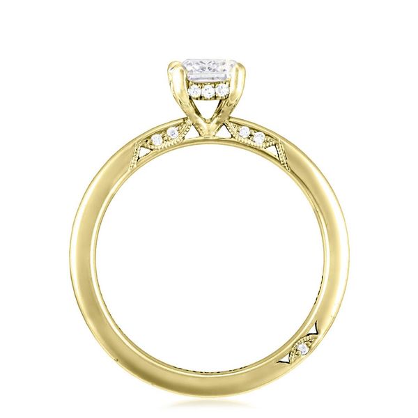 Emerald Solitaire Engagement Ring Image 3 The Diamond Ring Co San Jose, CA