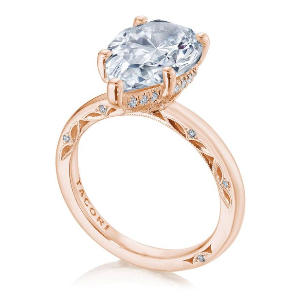 Pear Solitaire Engagement Ring Image 3 Quenan's Fine Jewelers Georgetown, TX