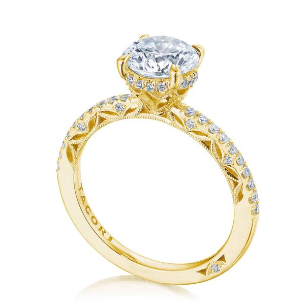 Round Solitaire Engagement Ring Image 3 Mitchell's Jewelry Norman, OK