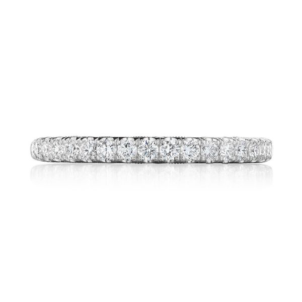 French Pav√© Diamond Wedding Band  Sather's Leading Jewelers Fort Collins, CO