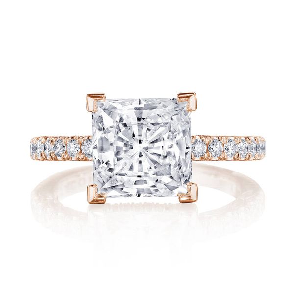 Princess Solitaire Engagement Ring Di'Amore Fine Jewelers Waco, TX
