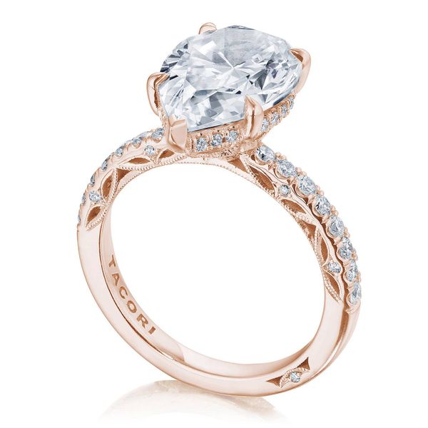 Pear Solitaire Engagement Ring Image 3 Mitchell's Jewelry Norman, OK
