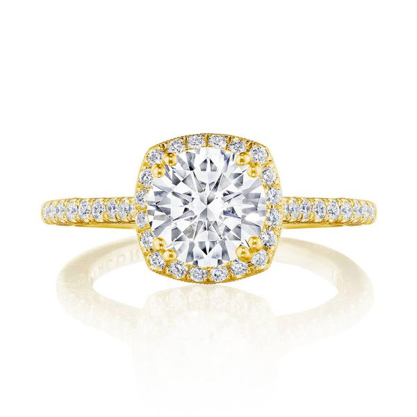 Cushion Bloom Engagement Ring Sather's Leading Jewelers Fort Collins, CO