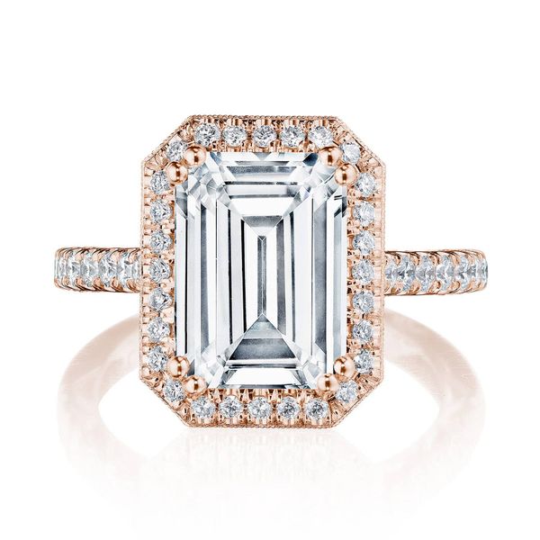 Emerald Bloom Engagement Ring Di'Amore Fine Jewelers Waco, TX