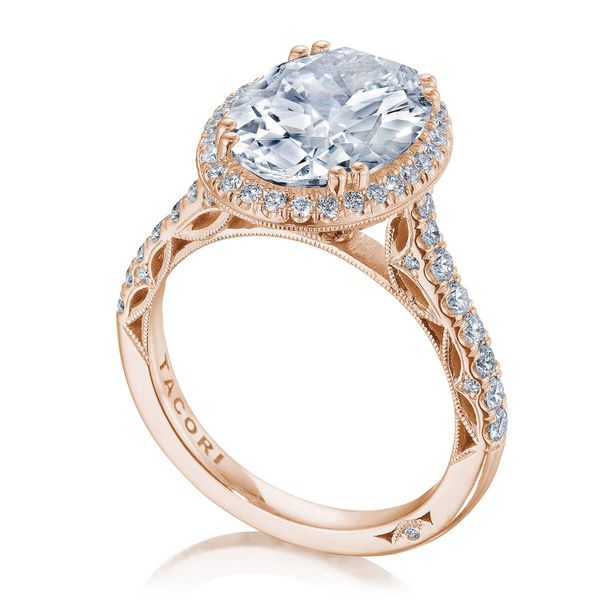 Oval Bloom Engagement Ring Image 3 Simon Jewelers High Point, NC