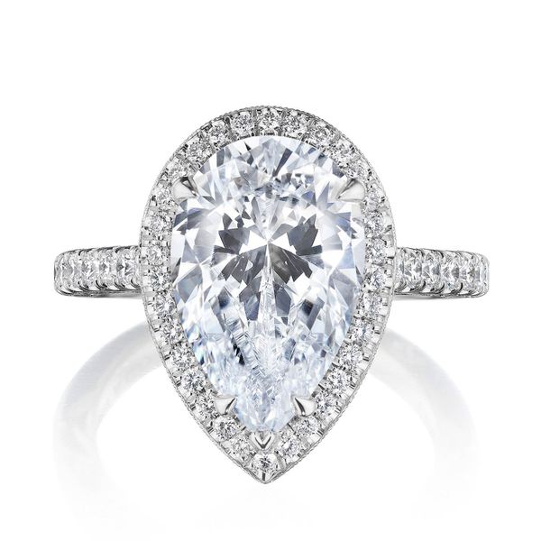 Pear Bloom Engagement Ring Baxter's Fine Jewelry Warwick, RI