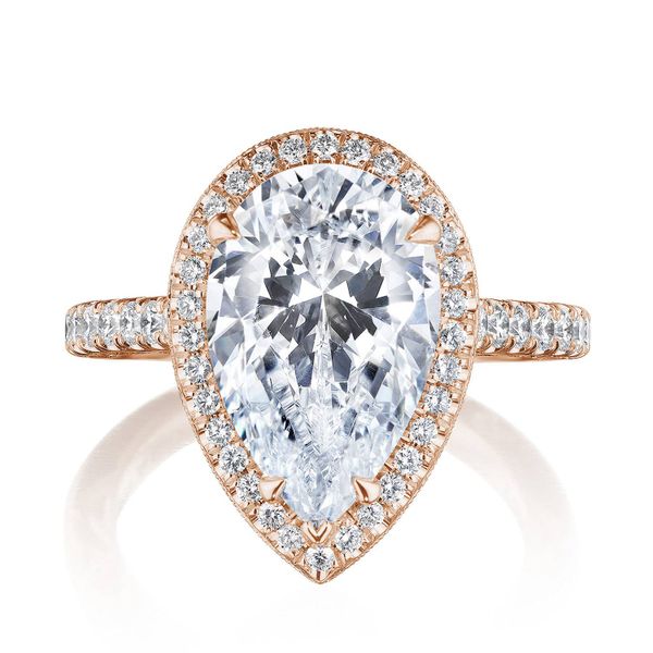 Pear Bloom Engagement Ring Di'Amore Fine Jewelers Waco, TX