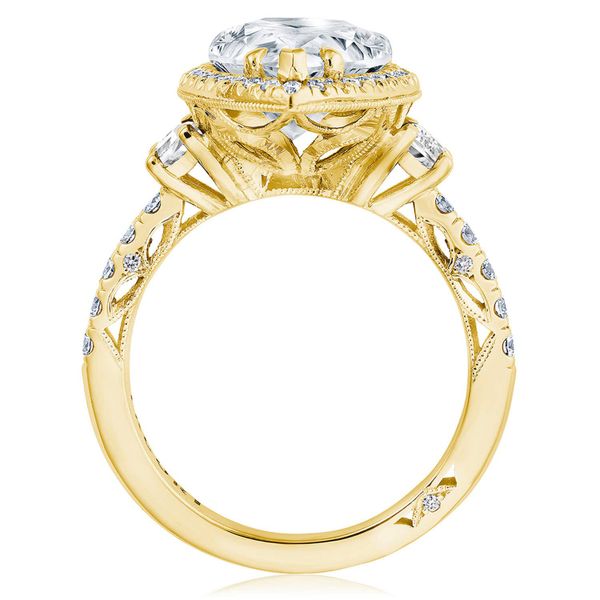 Pear 3-Stone Engagement Ring Image 2 Baxter's Fine Jewelry Warwick, RI