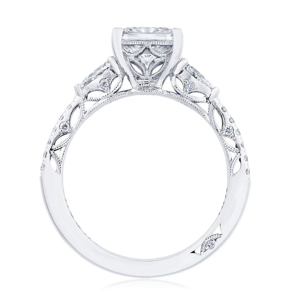 Princess 3-Stone Engagement Ring Image 2 Simon Jewelers High Point, NC