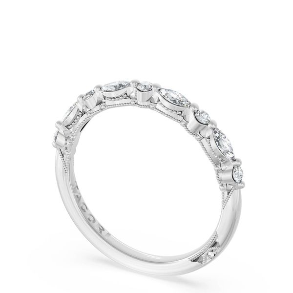 Marquise and Round Diamond Wedding Band, 2.20mm Meyers Jewelers Grove City, OH