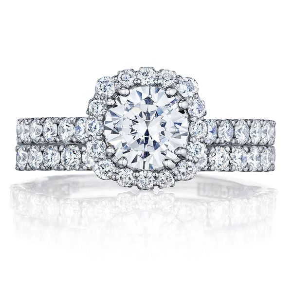 Round Bloom Engagement Ring Image 3 Sather's Leading Jewelers Fort Collins, CO