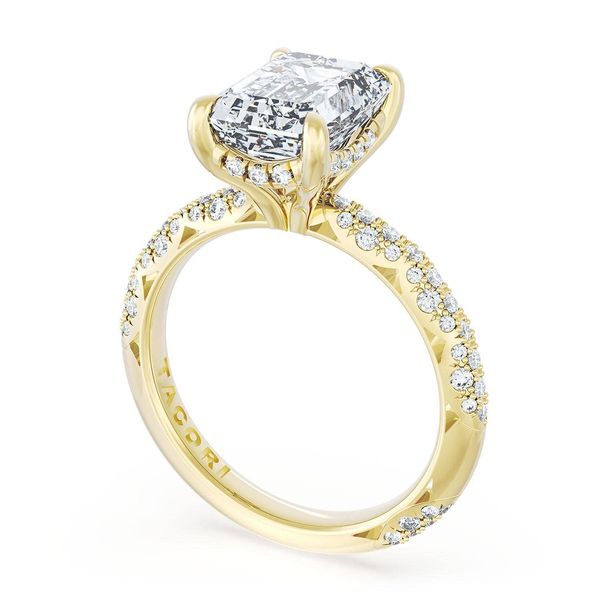 Emerald Bloom Engagement Ring Harris Jeweler Troy, OH