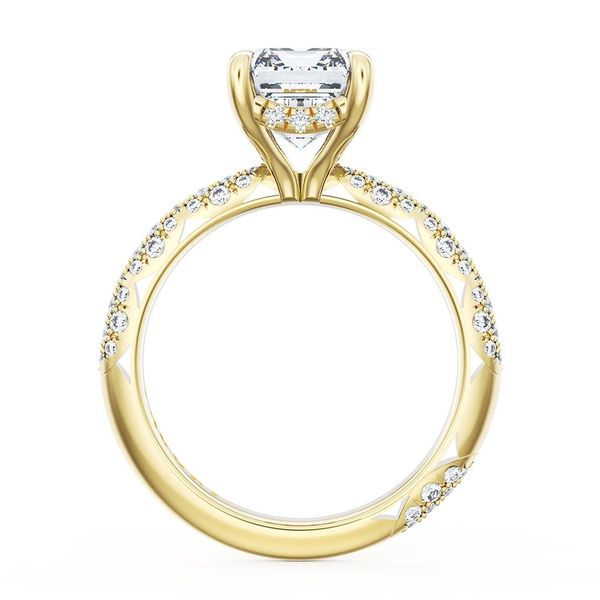 Emerald Bloom Engagement Ring Image 3 Harris Jeweler Troy, OH