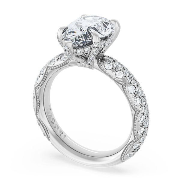 Pear Bloom Engagement Ring Harris Jeweler Troy, OH