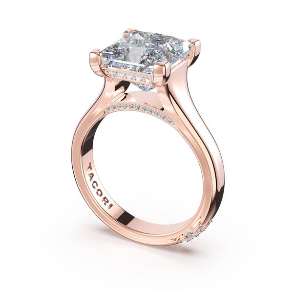 Princess Solitaire Engagement Ring - Main Image