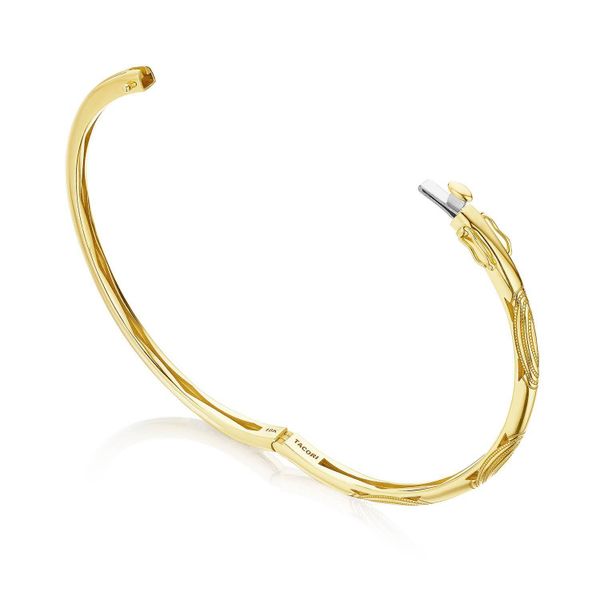 Bangle, Pulse Milgrain, 3mm Image 2 Baxter's Fine Jewelry Warwick, RI