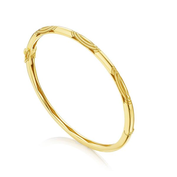 Bangle, Pulse Milgrain, 3mm Image 3 Baxter's Fine Jewelry Warwick, RI