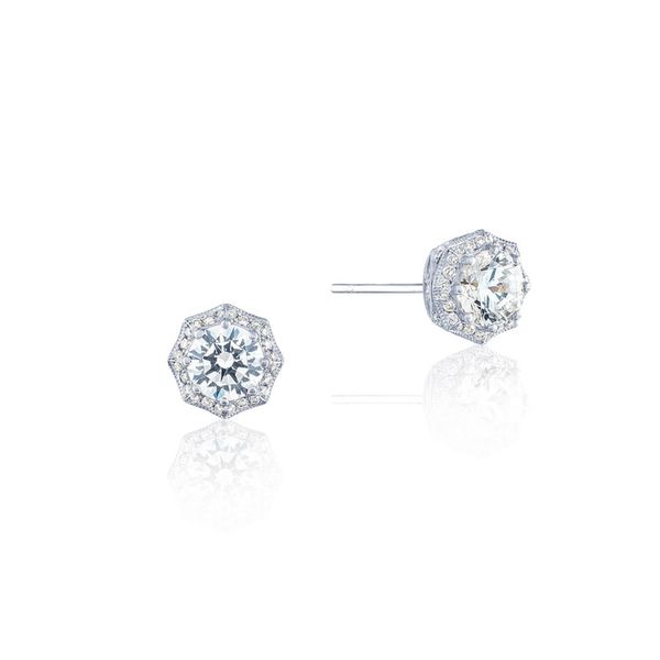 Art Deco Bloom Stud Earrings Baxter's Fine Jewelry Warwick, RI