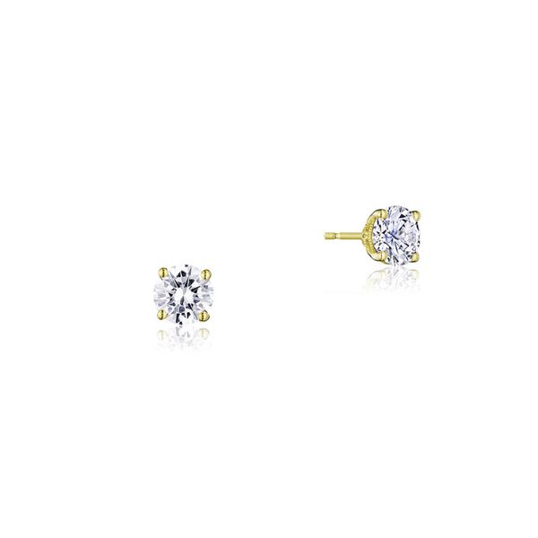 Diamond Stud Earrings Image 2 Sather's Leading Jewelers Fort Collins, CO