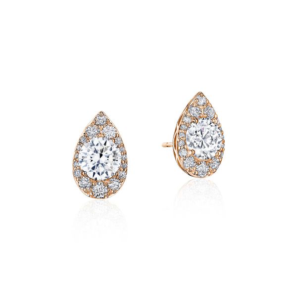 Pear Bloom Diamond Earring Sather's Leading Jewelers Fort Collins, CO