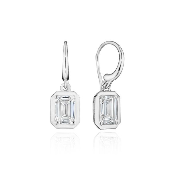Diamond French Wire Earring - 1.5ct Sather's Leading Jewelers Fort Collins, CO
