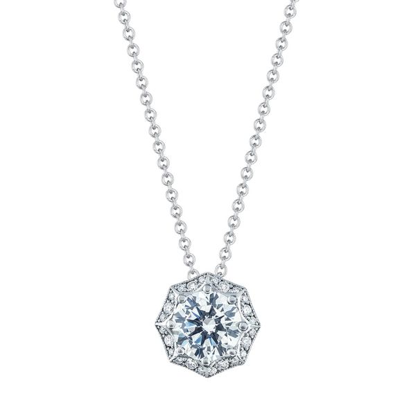 Art Deco Bloom Diamond Necklace D. Geller & Son Jewelers Atlanta, GA