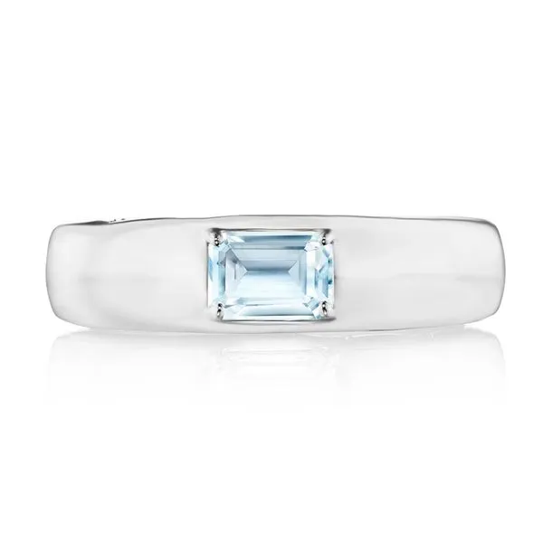 Tacori Domed Sky Blue Topaz Ring FR817EC55X4BT Quenan's