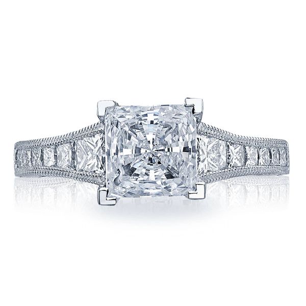 Princess Solitaire Engagement Ring Comstock Jewelers Edmonds, WA