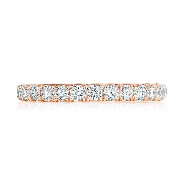 French Pav√© Diamond Wedding Band - 2.5mm Mitchell's Jewelry Norman, OK