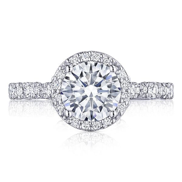 Round Bloom Engagement Ring Cornell's Jewelers Rochester, NY