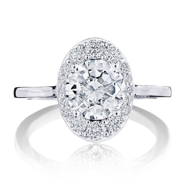 Round, Oval Bloom Engagement Ring The Diamond Ring Co San Jose, CA