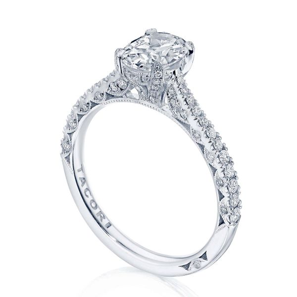 Oval Solitaire Engagement Ring Image 3 Baxter's Fine Jewelry Warwick, RI
