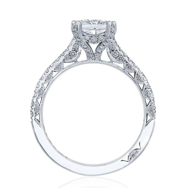 Princess Solitaire Engagement Ring Image 2 Di'Amore Fine Jewelers Waco, TX