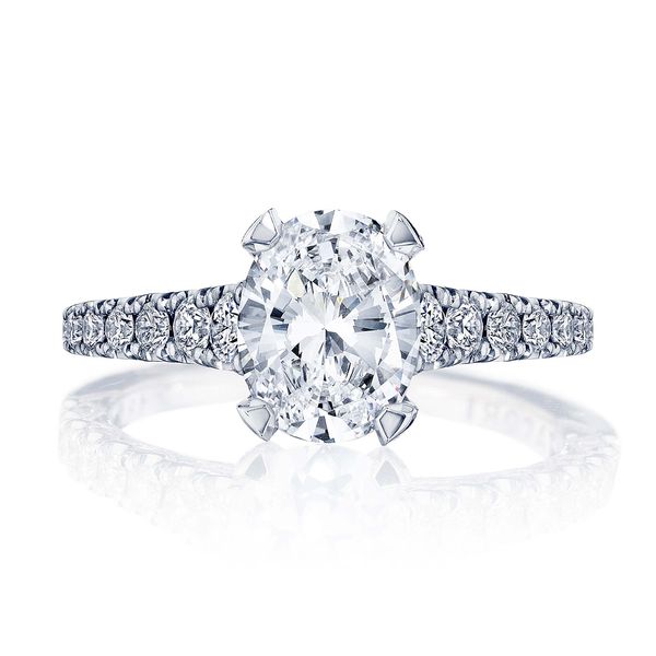 Oval Solitaire Engagement Ring Image 2 Harris Jeweler Troy, OH