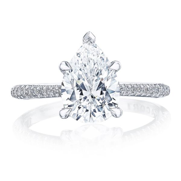 Pear Solitaire Engagement Ring Comstock Jewelers Edmonds, WA