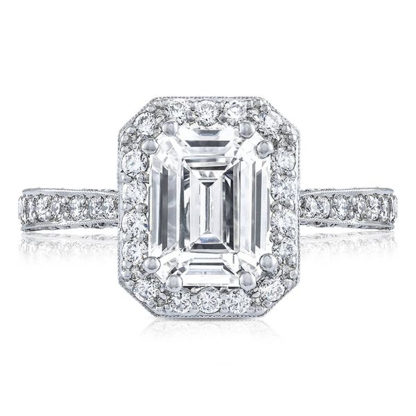 Emerald Bloom Engagement Ring The Diamond Ring Co San Jose, CA