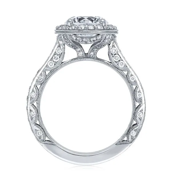 Round Bloom Engagement Ring Image 2 Baxter's Fine Jewelry Warwick, RI