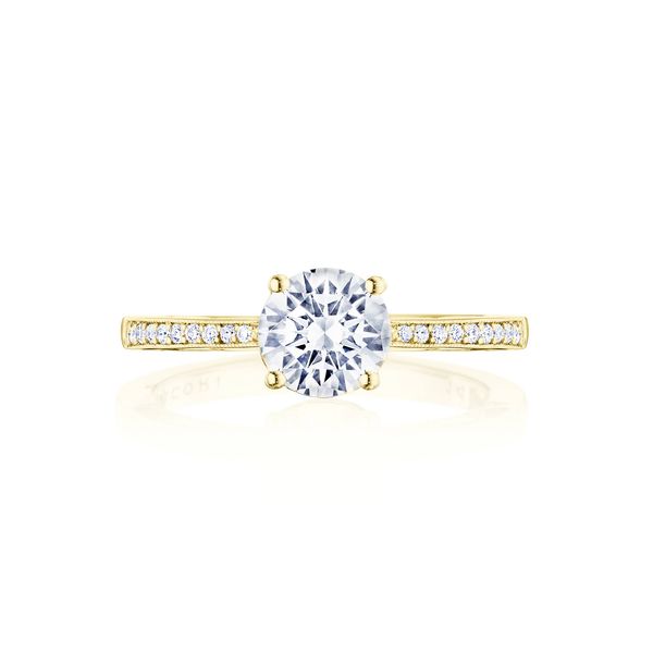 Round Solitaire Engagement Ring Di'Amore Fine Jewelers Waco, TX