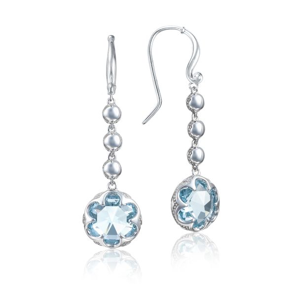 Cascading Drop Earrings featuring Sky Blue Topaz Comstock Jewelers Edmonds, WA