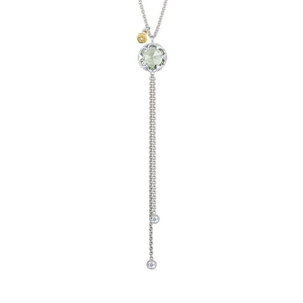 Lariat Necklace featuring Prasiolite Comstock Jewelers Edmonds, WA