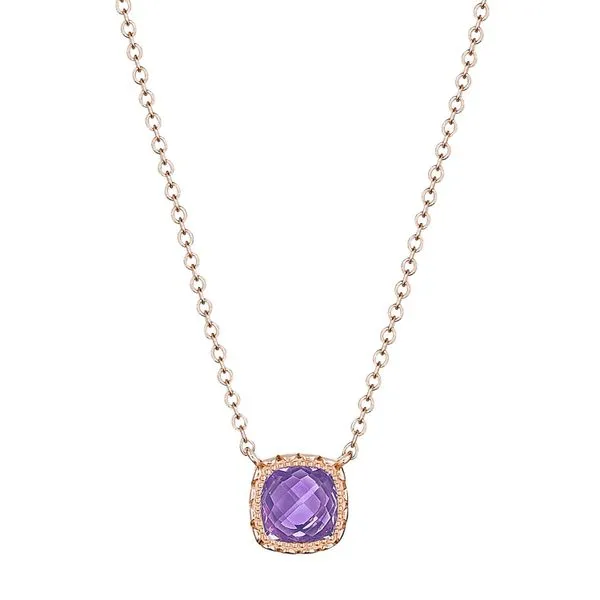 Amethyst gem sale necklace