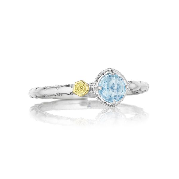 Petite Simply Gem Ring featuring Sky Blue Topaz Comstock Jewelers Edmonds, WA