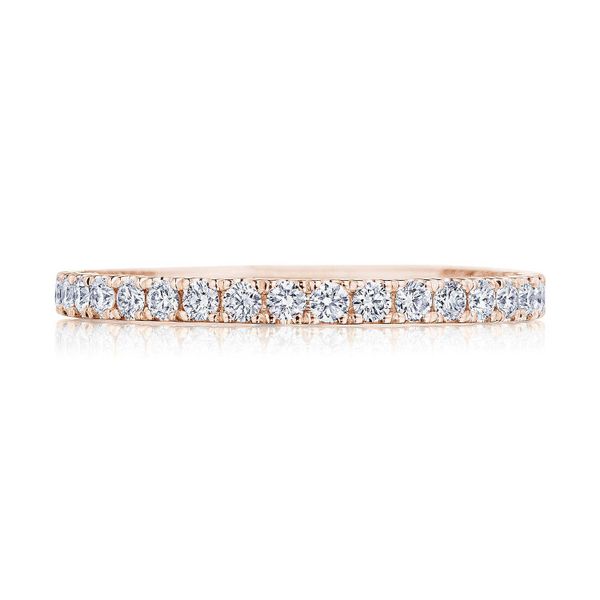 French Pav√© Diamond Wedding Band Sather's Leading Jewelers Fort Collins, CO