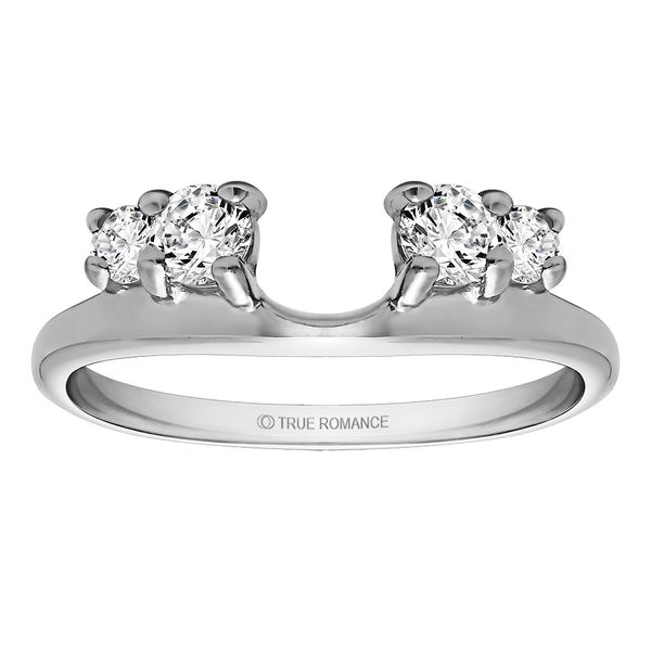 1/4 ctw Diamond Ring Enhancer in 10K White Gold | Helzberg Diamonds
