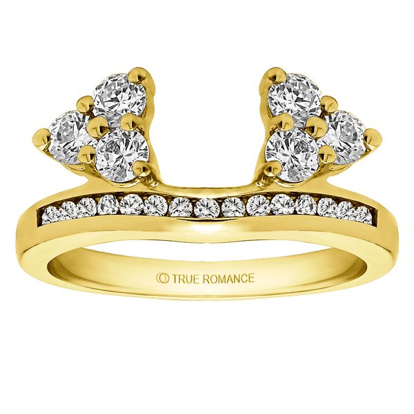 Diamond Ring Wrap/Enhancer Image 5 Lennon's W.B. Wilcox Jewelers New Hartford, NY